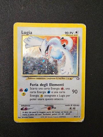 Pokémon - 1 Card - Lugia 9/111 Foil - WOTC, Nieuw