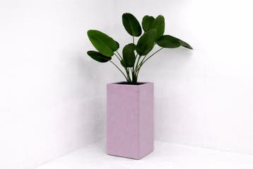 Akoestische plantenbak - 84x42x42cm (hxbxd) - wolvilt - lila, Werkplek, Ophalen of Verzenden, Nieuw in verpakking, Overige typen