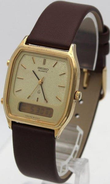 Seiko - Vintage Ana-Digi Duo-Display Quartz Alarm - Zonder