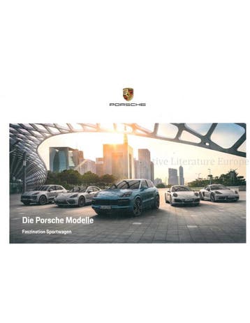 2018 PORSCHE PROGRAMMA BROCHURE DUITS, Boeken, Nieuw, Porsche, Author