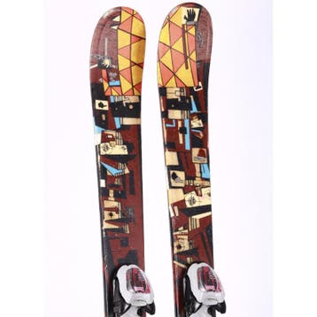 128 kinder skis K2 THE FUJATIVE, TWINTIP + Marker 7, Sport en Fitness, Verzenden, Gebruikt