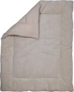 MamaLoes Velours Rib Beige 80 x 100 cm Omkeerbaar Boxkleed, Kinderen en Baby's, Boxen, Verzenden, Nieuw