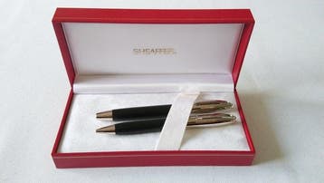 Sheaffer - SHEAFFER set 2 pens Legacy II Linear Black &, Nieuw