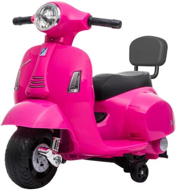 Eco Toys Roze 1,5-3 jaar Elektrische Vespa Scooter, Verzenden, Nieuw, Loopvoertuig