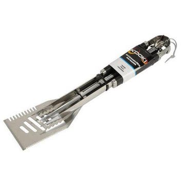 BBQ Collection 6-delige RVS BBQ-set - Spatel met opener,..., Ophalen of Verzenden, Nieuw