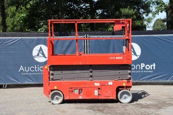 Veiling: Schaarhoogwerker Manitou 100 SEC Elektrisch 227kg 9, Zakelijke goederen, Machines en Bouw | Liften, Steigers en Ladders