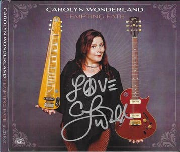 cd digi - Carolyn Wonderland - Tempting Fate, Verzenden, Zo goed als nieuw
