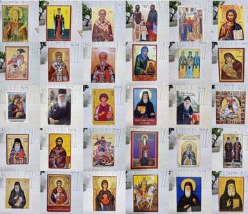 Themacollectie - Vintage Oosters-orthodoxe Christelijke