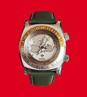 Zodiac - Desert - GMT Master - Zonder minimumprijs - Heren -, Sieraden, Tassen en Uiterlijk, Nieuw