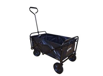 FEDEC Opvouwbare Bolderkar - Tot 75KG - PVC wielen - Zwart, Doe-het-zelf en Verbouw, Transportwagens, Verzenden, Nieuw