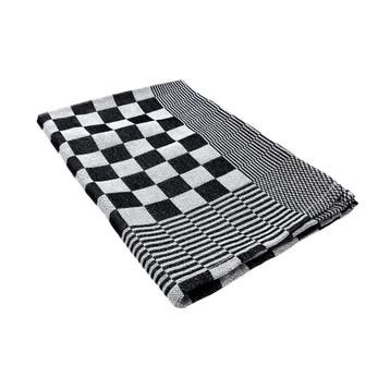 GGM Gastro | (180 stuks) Theedoek - katoen - 65x65cm - |, Verzenden, Nieuw, Wit, Theedoek of Handdoek