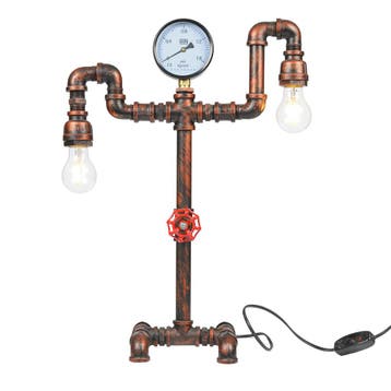 Industriële Tafellamp Watermeter - Funnylights Sentret, Ophalen of Verzenden, Nieuw