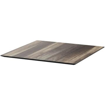 Tafelblad | Houtlook | In-/Outdoor | 700x700x12(h)mm VEBA, Verzenden, Nieuw in verpakking