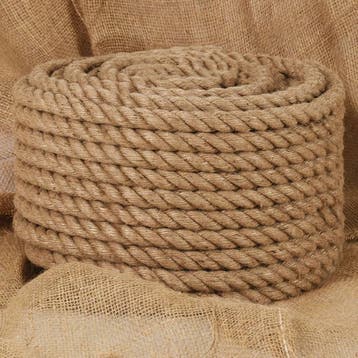 vidaXL Touw 100 m lang 16 mm dik jute, Verzenden, Nieuw