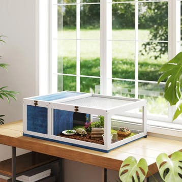 Schildpaddenverblijf Van Hout Met Hoofdhuizen, Opklapbare Bo, Verzenden, Nieuw