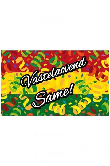 Gevelvlag Vastelaovend Same 90x150cm, Ophalen of Verzenden, Nieuw