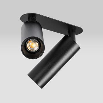 Vigo 2-lichts Inbouwspot Zwart Binnenverlichting, Verzenden, Nieuw