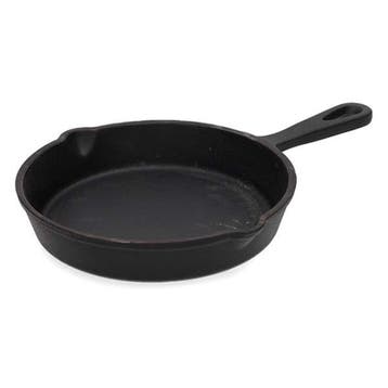Koekenpan | Cast Iron | Ø 15 cm (Gietijzer), Verzenden, Nieuw, Cast Iron