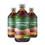 Zoete aardappel Vloeibare meststof - Set 3x1 liter, Verzenden, Mest