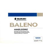 1997 SUZUKI BALENO INSTRUCTIEBOEKJE NEDERLANDS