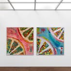 Sonia Anton - Tropical Burst - Diptych XL