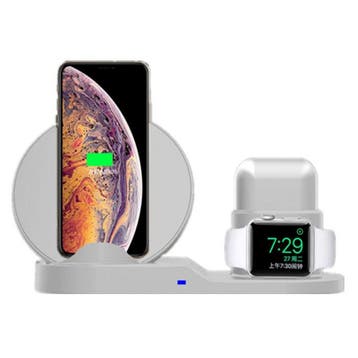 3 in 1 Draadloze Oplader voor Apple iPhone / iWatch /, Telecommunicatie, Verzenden, Nieuw