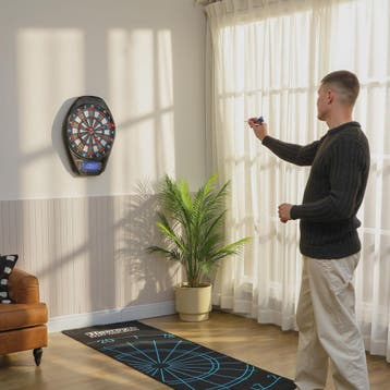 Sportnow Elektronisch Dartbord met LED Scherm, 34 Spellen en, Verzenden, Nieuw