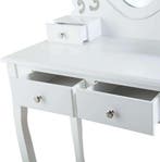 Kaptafel met Krukje | MDF Grenen | A-kwaliteit | Beste Prijs, Huis en Inrichting, Kasten | Secretaires, Ophalen of Verzenden, Nieuw