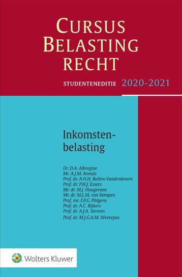 Cursus Belastingrecht Inkomstenbelasting 2020  9789013157963, Zo goed als nieuw