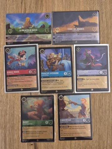 Bandai - 7 Verzegelde kaart - Disney Lorcana, Nieuw