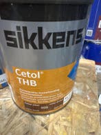 Sikkens Cetol THB - 009 donker eiken - 1 liter, Doe-het-zelf en Verbouw, Verf, Beits en Lak, Overige kleuren, Nieuw, Ophalen of Verzenden