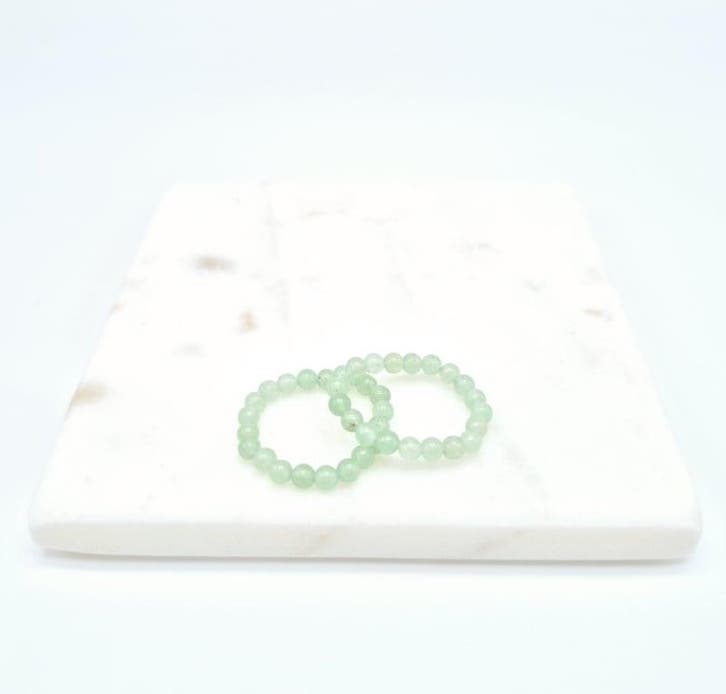 Aventurijn ring, Verzamelen, Mineralen en Fossielen, Ophalen of Verzenden