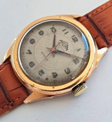 Philippe Presicion - France Antichoc gold plated mens -, Nieuw