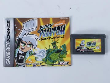 Gameboy Advance - Danny Phantom Urban Jungle [Met Boekje], Spelcomputers en Games, Games | Nintendo Game Boy, Ophalen of Verzenden