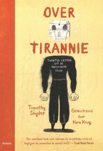 Over Tirannie | Timothy Snyder | Nieuw, Ophalen of Verzenden, Nieuw, Timothy Snyder