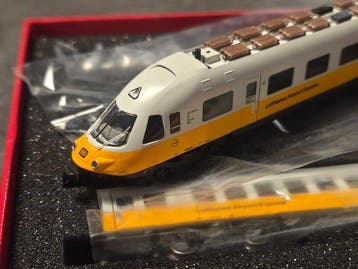 Union Modellbahn N - Treinset (1) - Lufthansa Airport, Hobby en Vrije tijd, Nieuw