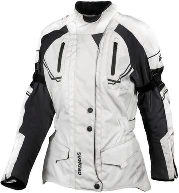 gms Taylor Dames Zwart Beige Textiele Motorjas, Nieuw met kaartje, Jas | textiel, Verzenden, Dames