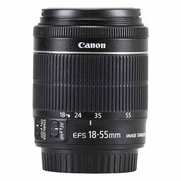 Canon EF-S 18-55mm f/3.5-5.6 IS STM met garantie, Audio, Tv en Foto, Ophalen of Verzenden, Gebruikt