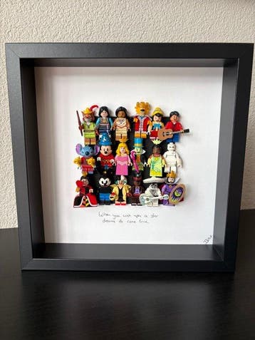 ISV Art - Framed Art - Lego Disney - Wish upon a star