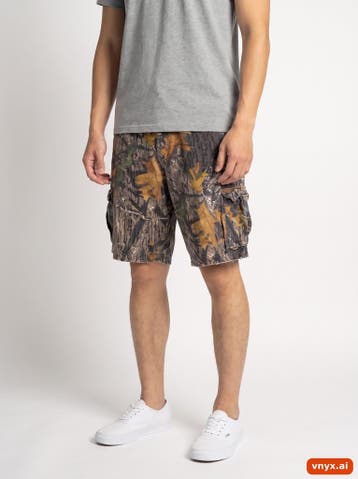 Mossy Oak Korte broeken Heren maat W36 Bruin Vintage, Ophalen of Verzenden, Nieuw