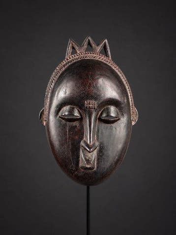 Baoulé masker - Ivoorkust (Zonder minimumprijs)