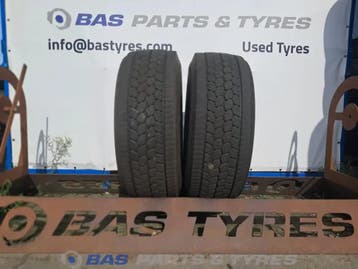 Michelin 385/65R22.5 X Multi Grip Z AS gebruikte set, Ophalen, Gebruikt, Overige merken, Overige Auto-onderdelen