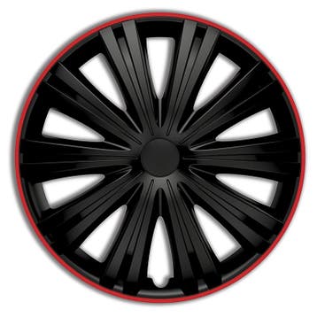 Wieldoppen  Giga R 13-inch zwart/rood, Auto diversen, Verzenden, Nieuw