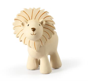 TIKIRI TOYS | Bijt- en Badspeelgoed met Rammelaar - Leeuw, Kinderen en Baby's, Speelgoed | Badspeelgoed, Ophalen of Verzenden
