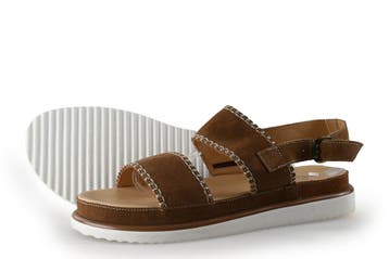 Ayana Sandalen in maat 41 Bruin, Kleding | Dames, Schoenen, Bruin, Verzenden, Sandalen of Muiltjes, Zo goed als nieuw