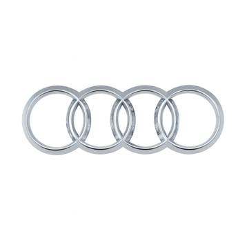 Origineel Audi logo - chroom, Ophalen of Verzenden, Nieuw, Audi