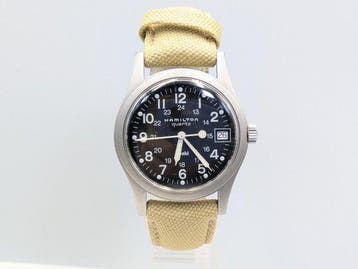 Hamilton - Khaki Field - Zonder minimumprijs - 9797 - Heren, Nieuw