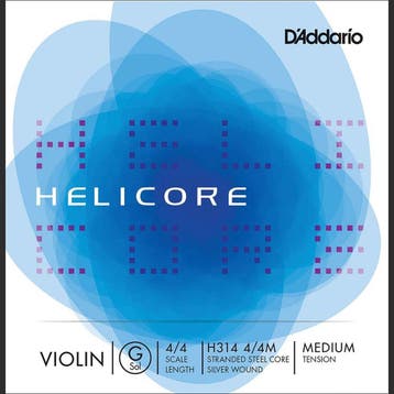 DAddario H314-44M violin string G-4 4/4, medium, silver, Ophalen of Verzenden, Nieuw