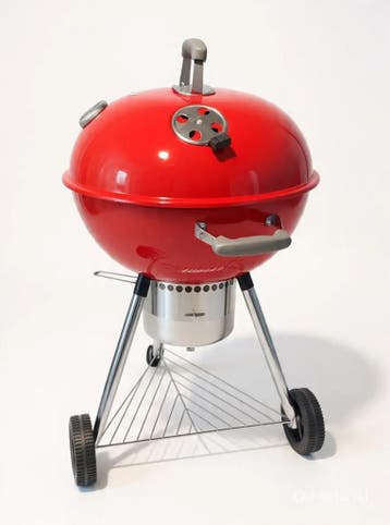 Luxe houtskool barbecue - Rood (Barbecues, Tuin), Verzenden, Nieuw