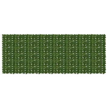 vidaXL Balkonscherm met bladeren Groen 400 x 150 cm, Verzenden, Nieuw